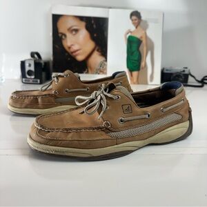 Vintage-Inspired Sperry Top-Sider Men’s Boat Shoes | Leather Coastal Ivy Dadcore